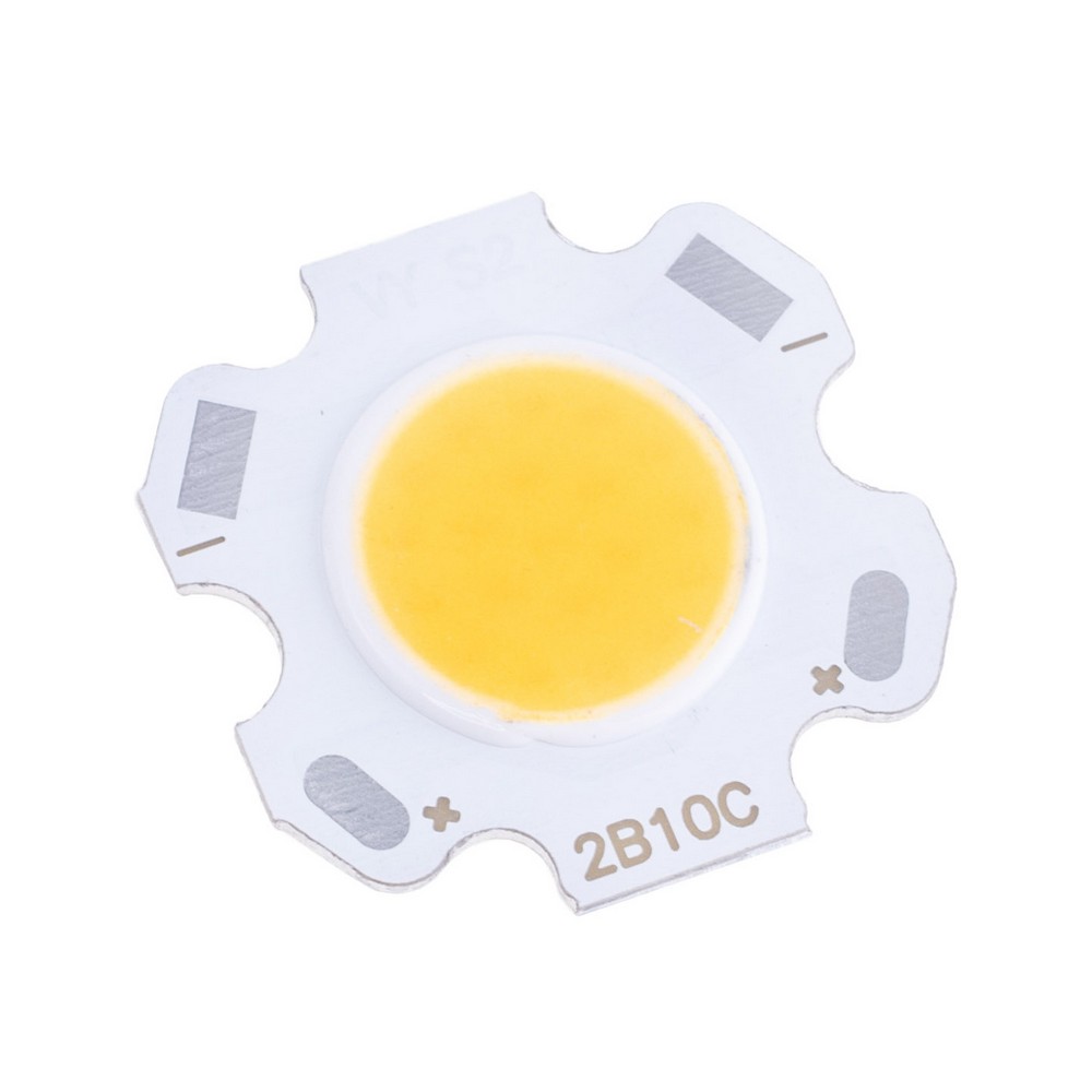 Світлодіод COB 1313 10W 3000K, 250mA(Max) @ DC 30-32V, 900-1000LM, 20x20mm Світлодіод COB 1313 10W 3000K, 250mA(Max) @ DC 30-32V, 900-1000LM, 20x20mm