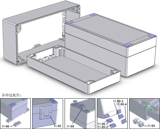 11-58 (Sanhe, Gehause, Plastik, 240x120x90mm)