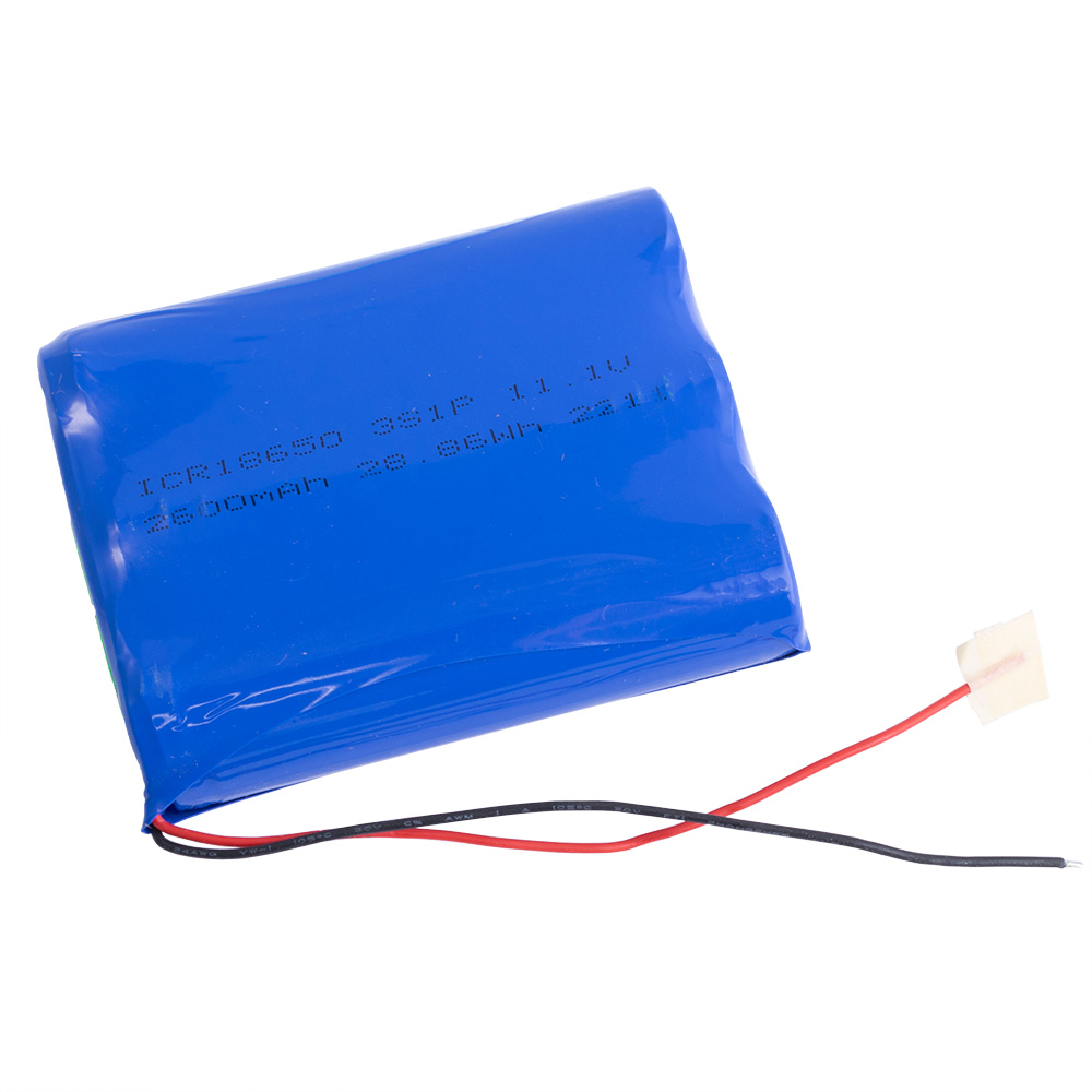 Аккумулятор 11.1V 2600mAh   3S1P +  PCB