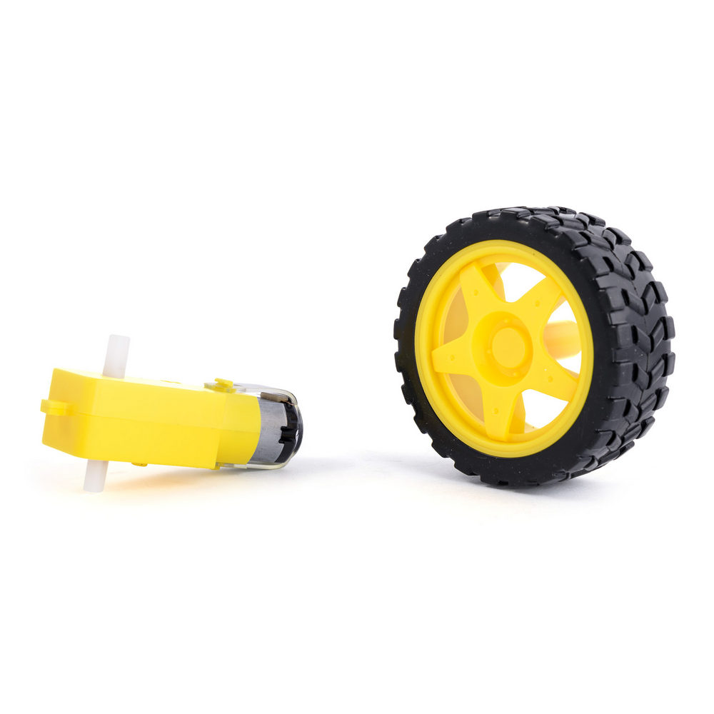 Motor mit dem Rad Motor mit dem Rad