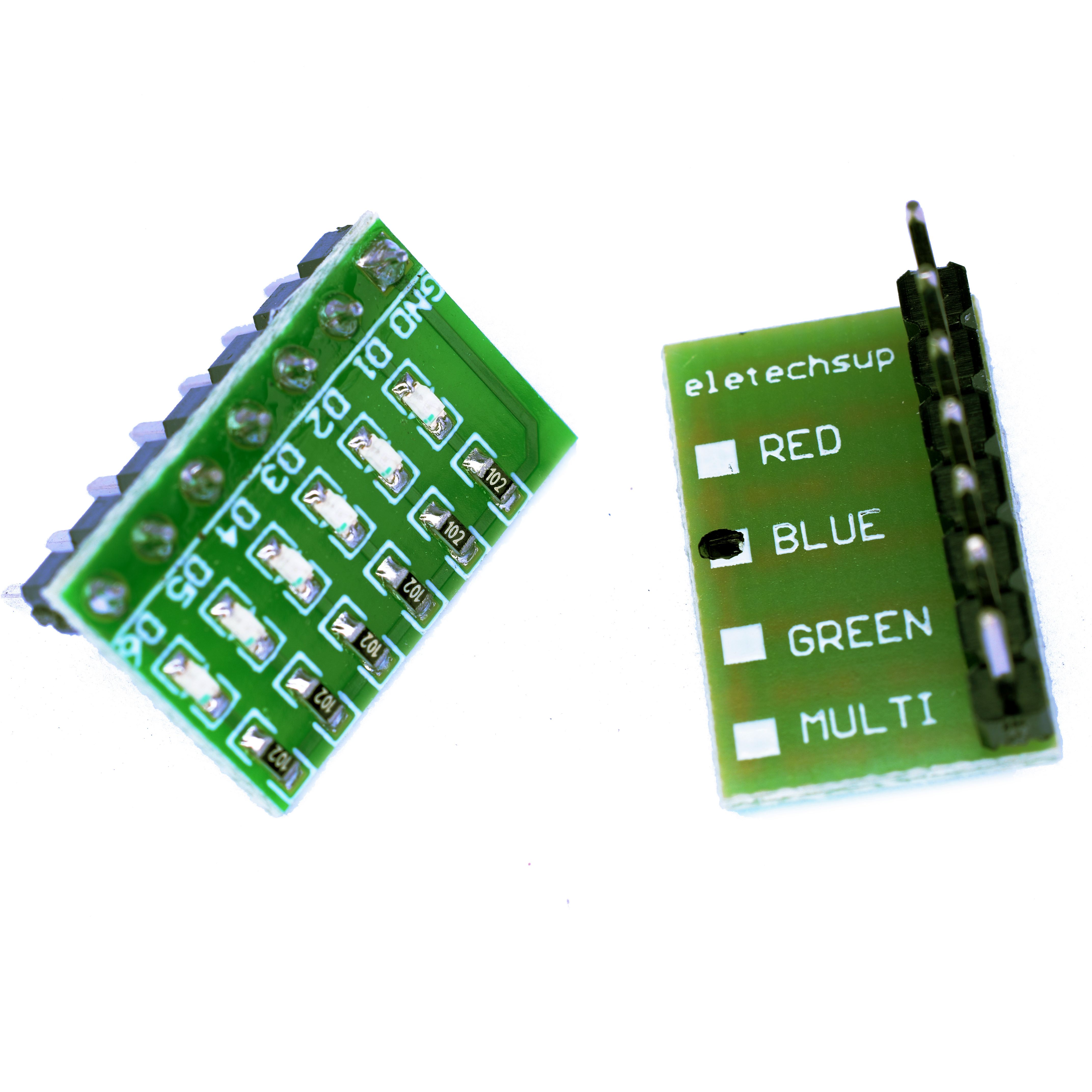 Einheit mit 6 x LEDs für arduino, raspberry pi Einheit mit 6 x LEDs für arduino, raspberry pi