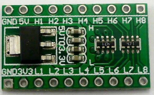 Logikkonverter 5<->3,3V mit eingebauter Stromversorgung