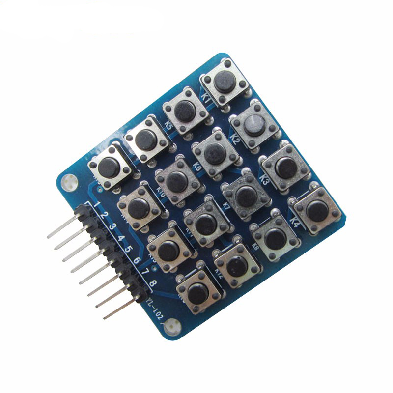 Tastatur 4x4 (Takttasten) Tastatur 4x4 (Takttasten)