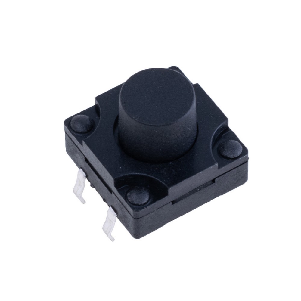Кнопка тактова 12x12, H10mm, IP67, WS-012-10 Кнопка тактова 12x12, H10mm, IP67, WS-012-10