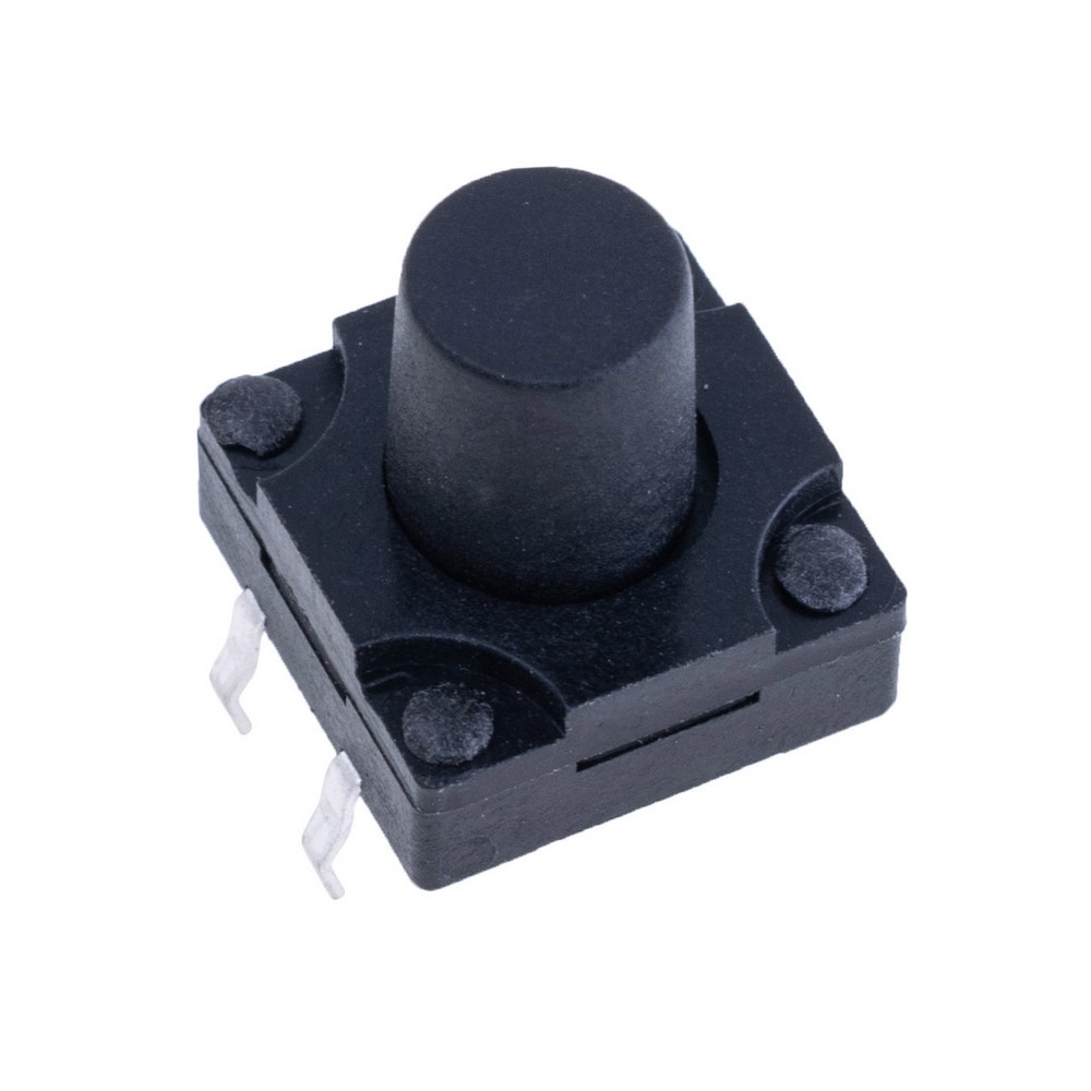 Кнопка тактова 12x12, H12mm, IP67, WS-012-12 Кнопка тактова 12x12, H12mm, IP67, WS-012-12