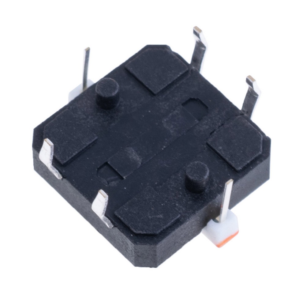 Кнопка тактова із червоним підсвічуванням 12x12, H7,2mm, TSL-012