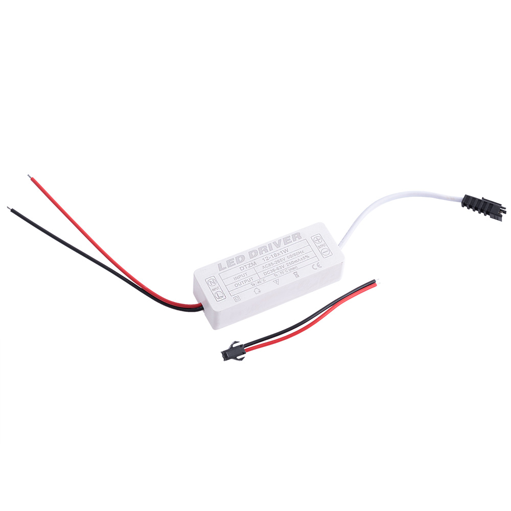Драйвер для светодиодов 12-18W, 85-265V, DC36-65V 250mA Драйвер для светодиодов 12-18W, 85-265V, DC36-65V 250mA