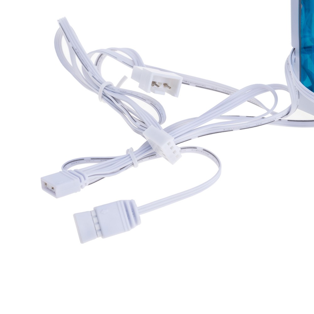 Вентилятор 120x120x25, 12VDC, з RGB підсвічуванням Вентилятор 120x120x25, 12VDC, з RGB підсвічуванням