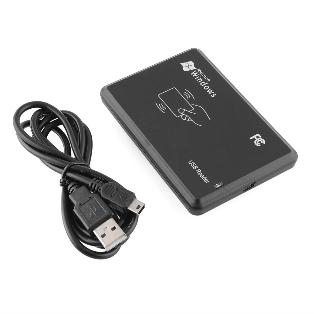 Портативный считыватель RFID меток EM4001 EM4100 125кГц, подключение к Windows через USB Портативный считыватель RFID меток EM4001 EM4100 125кГц, подключение к Windows через USB