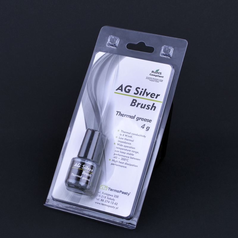 Термопаста AG Silver Brush 4 g (ART.AGT-124) Термопаста AG Silver Brush 4 g (ART.AGT-124)