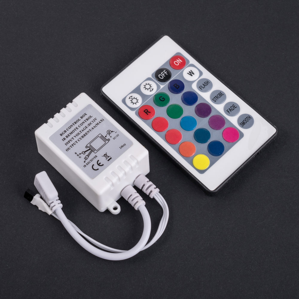 Контролер для RGB лент (FL-IR24-72)