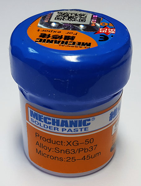 Lötpaste XG-50, 42 g