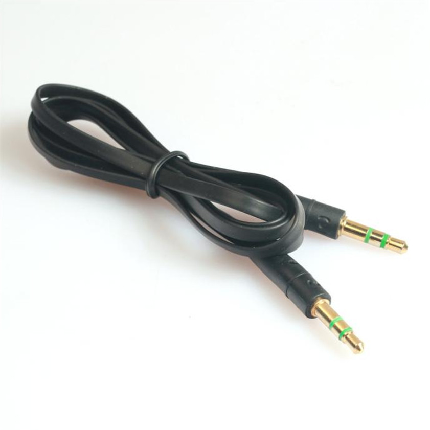 AUX кабель черный 1метр