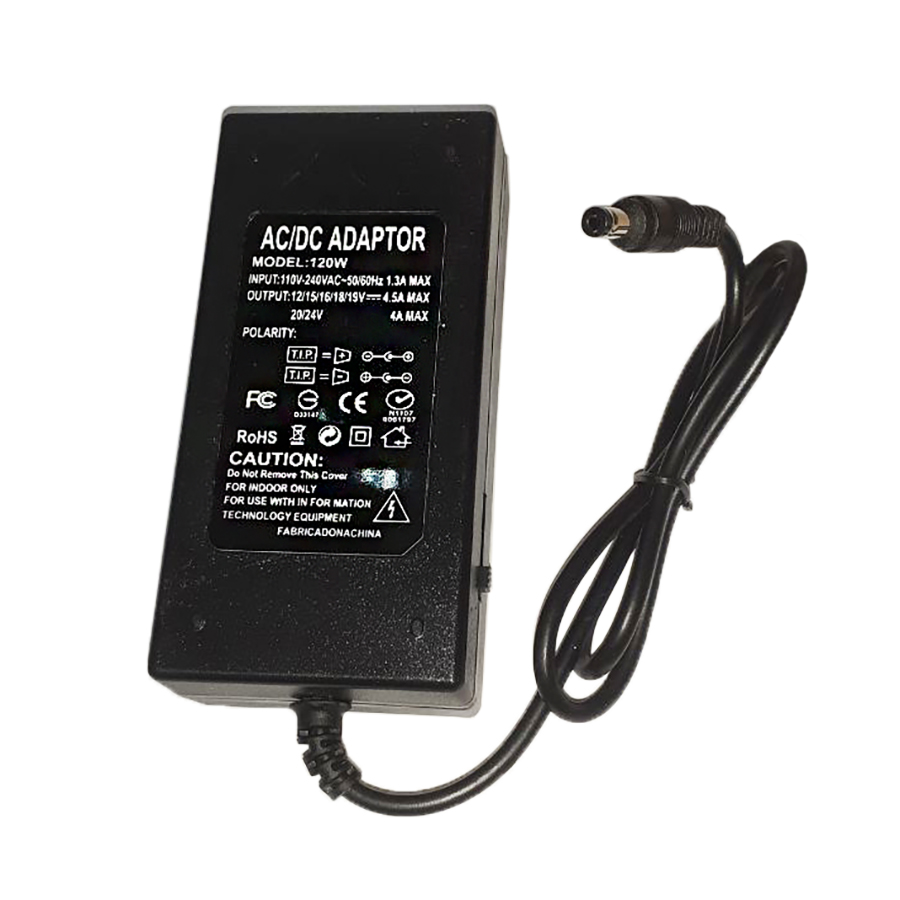 Универсальный блок питания 12V/4,5A, 15V/4,5A, 16V/4,5A, 18V/4,5A, 19V/4,5A, 20V/4A, 24V/4A Универсальный блок питания 12V/4,5A, 15V/4,5A, 16V/4,5A, 18V/4,5A, 19V/4,5A, 20V/4A, 24V/4A