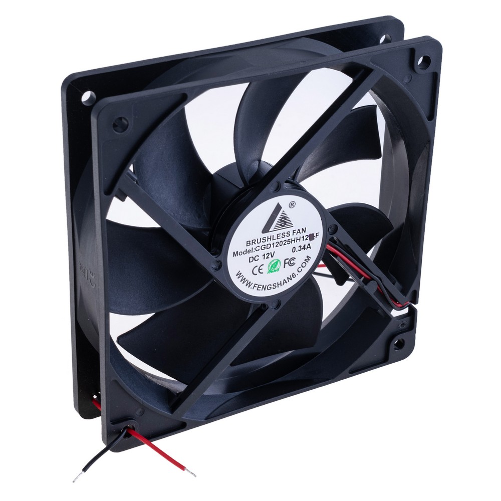 Вентилятор 120x120x25 , 12VDC, CGD12025HH12-B-typeF Вентилятор 120x120x25 , 12VDC, CGD12025HH12-B-typeF