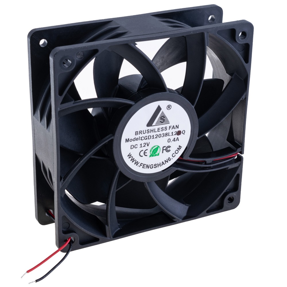 Вентилятор 120x120x38 , 12VDC, CGD12038L12-B-typeQ