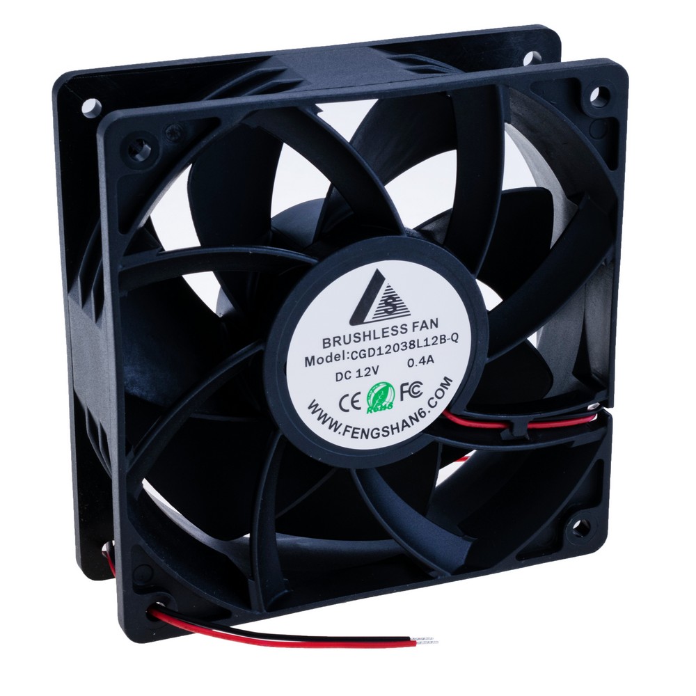 Вентилятор 120x120x38 , 12VDC, CGD12038L12-B-typeQ