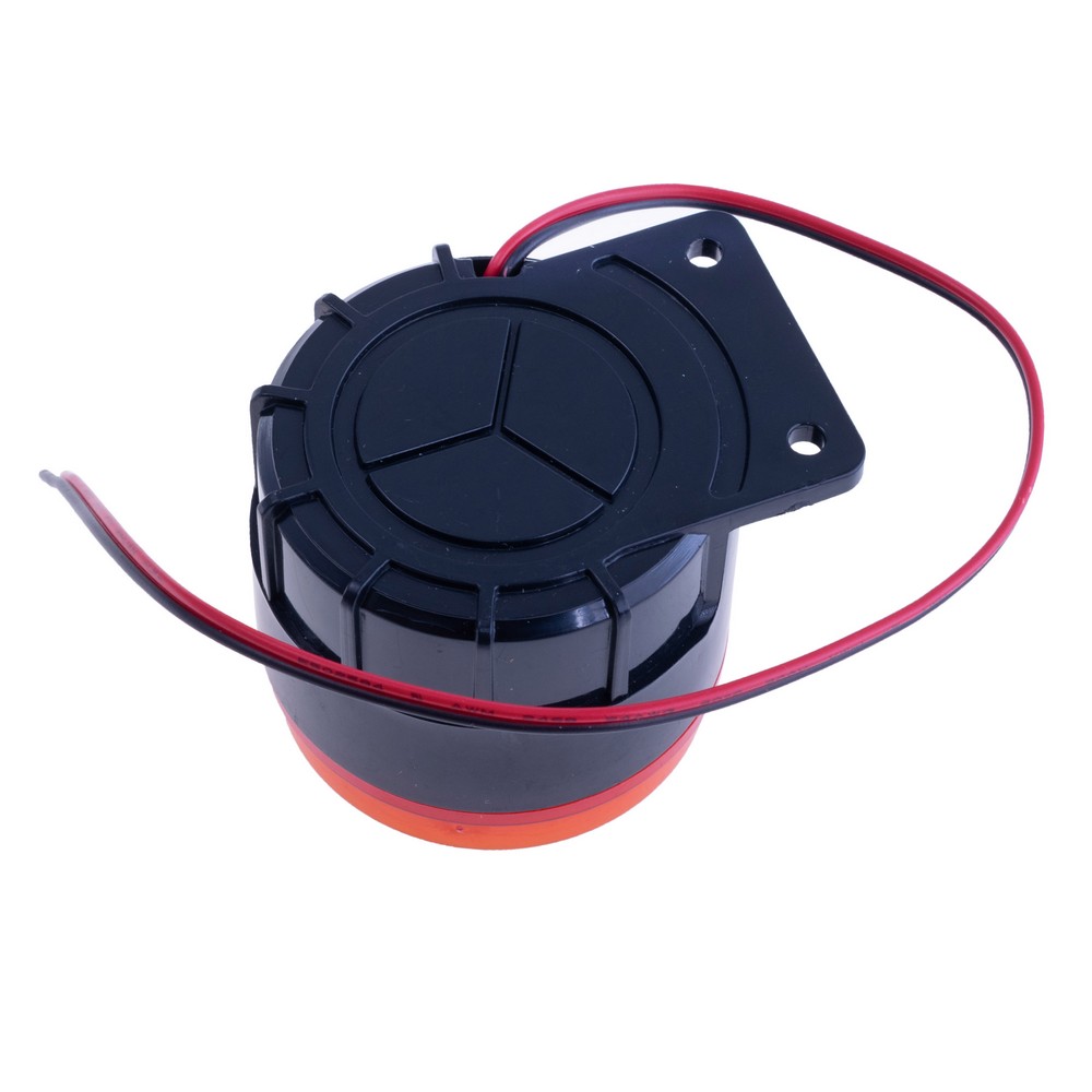 Міні дротова сирена 12V зі світловою сигналізацією