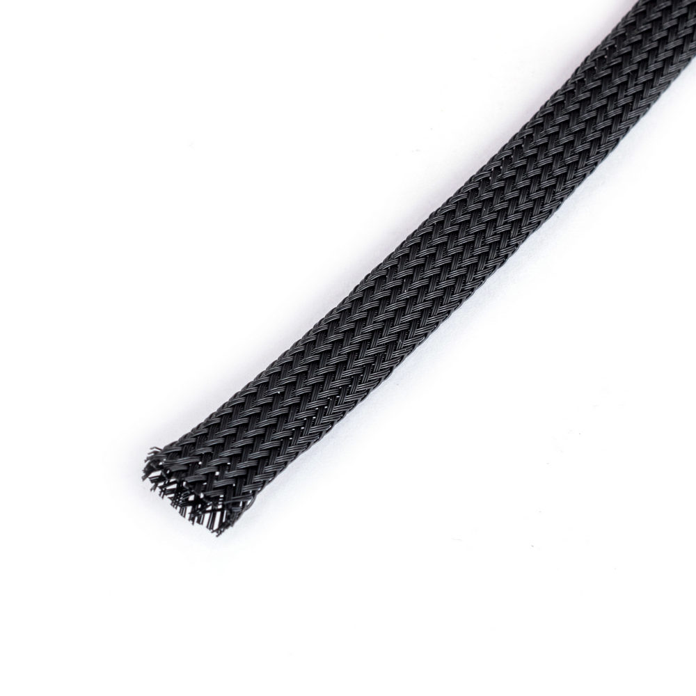 ПЭТ рукав для кабеля черный 8мм