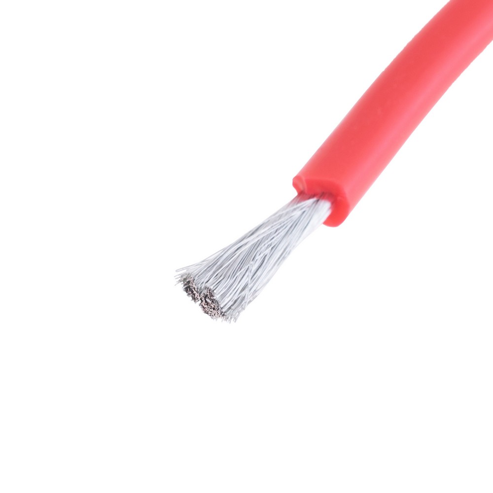 Силіконовий провід 13AWG (2.5mm²-500/0.08TS) червоний Силіконовий провід 13AWG (2.5mm²-500/0.08TS) червоний