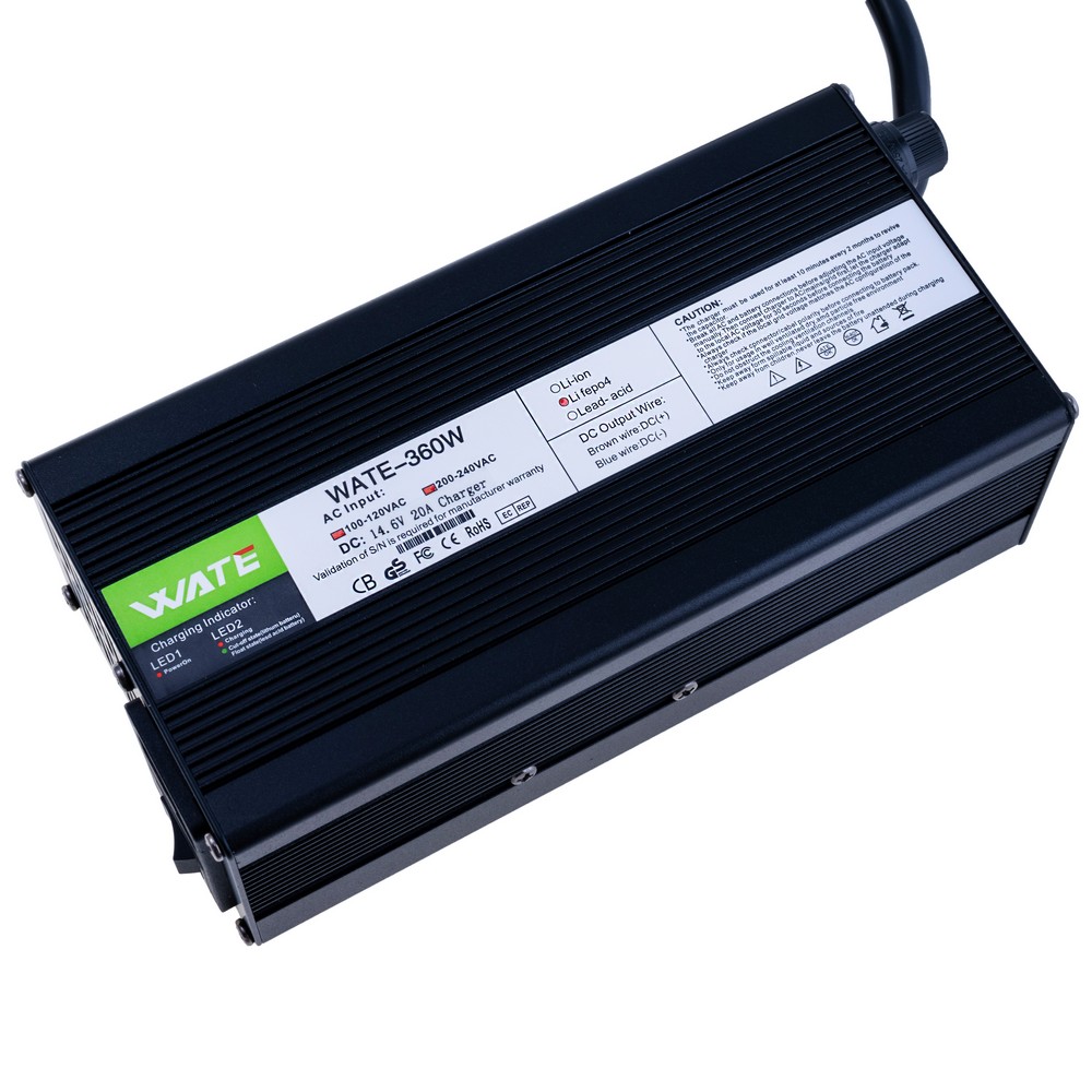 Ladegerät 14.6V / 20A для LiFePO4 Akkus (WATE-1420S, Wate)