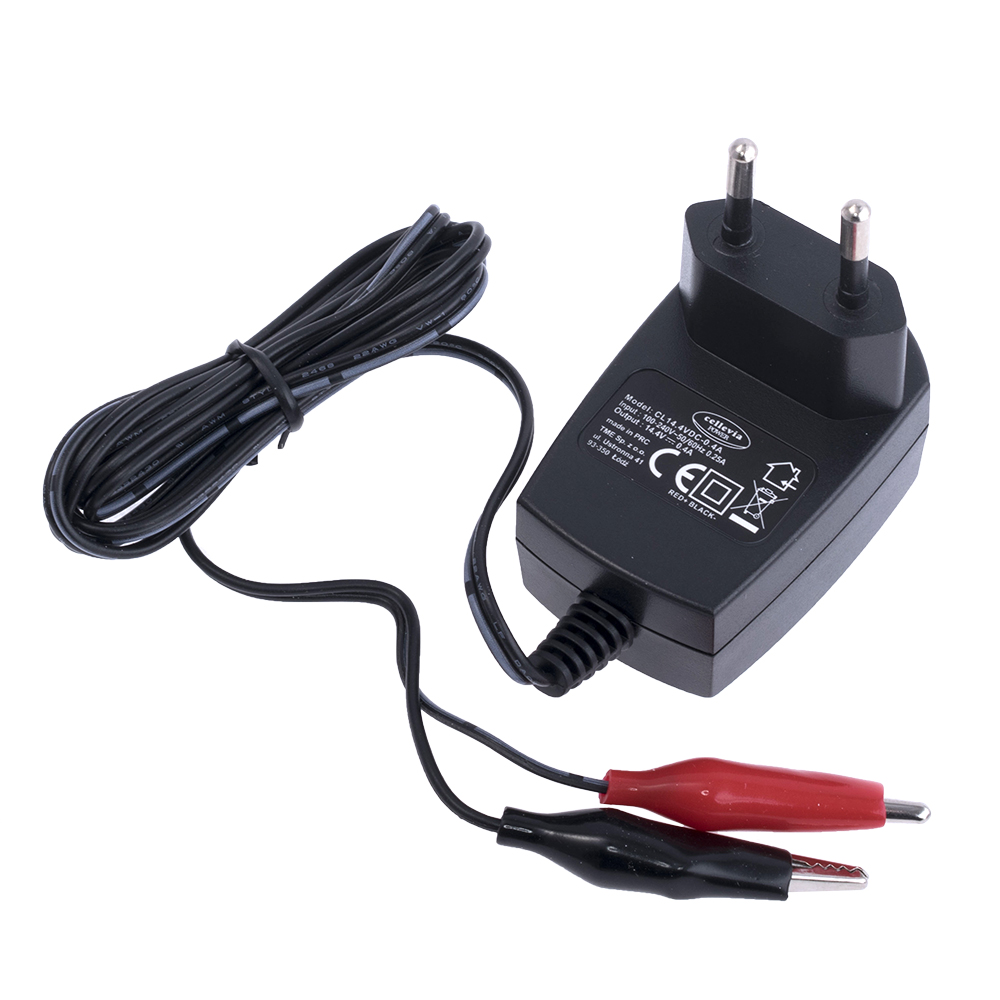Зарядное для свинцовых аккумуляторов 14,4V/400mA (CL14.4VDC-0.4A) Зарядное для свинцовых аккумуляторов 14,4V/400mA (CL14.4VDC-0.4A)