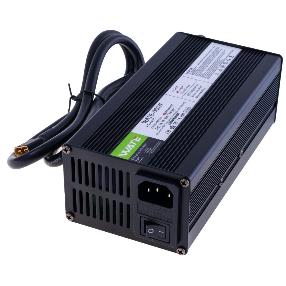 Зарядное устройство 14.6V / 20A для LiFePO4 аккумуляторов (WATE-1420S, Wate)