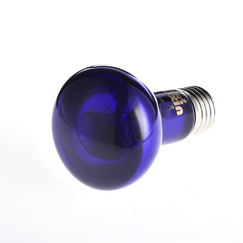 Лампа накаливания фиолетовая для рептилий 50W E27