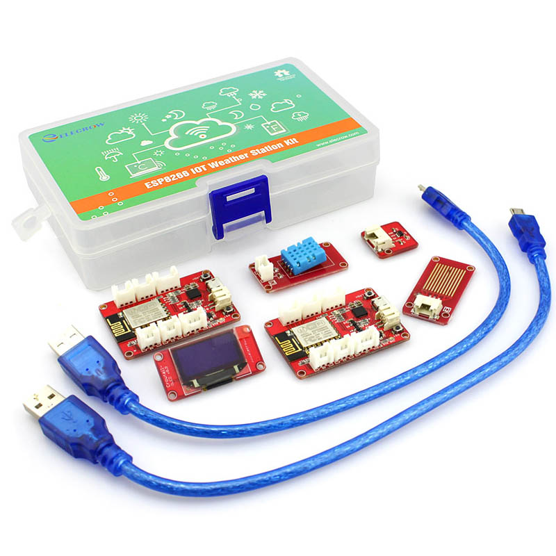 Набор для создания метеостанции на ESP8266 Набор для создания метеостанции на ESP8266