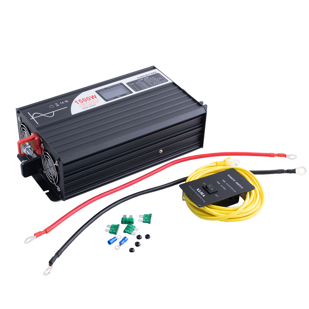 Инвертор 1500W 24V→230V чистая синусоида LCD (SP-1500L24V(LCD) – Swipower) Инвертор 1500W 24V→230V чистая синусоида LCD (SP-1500L24V(LCD) – Swipower)