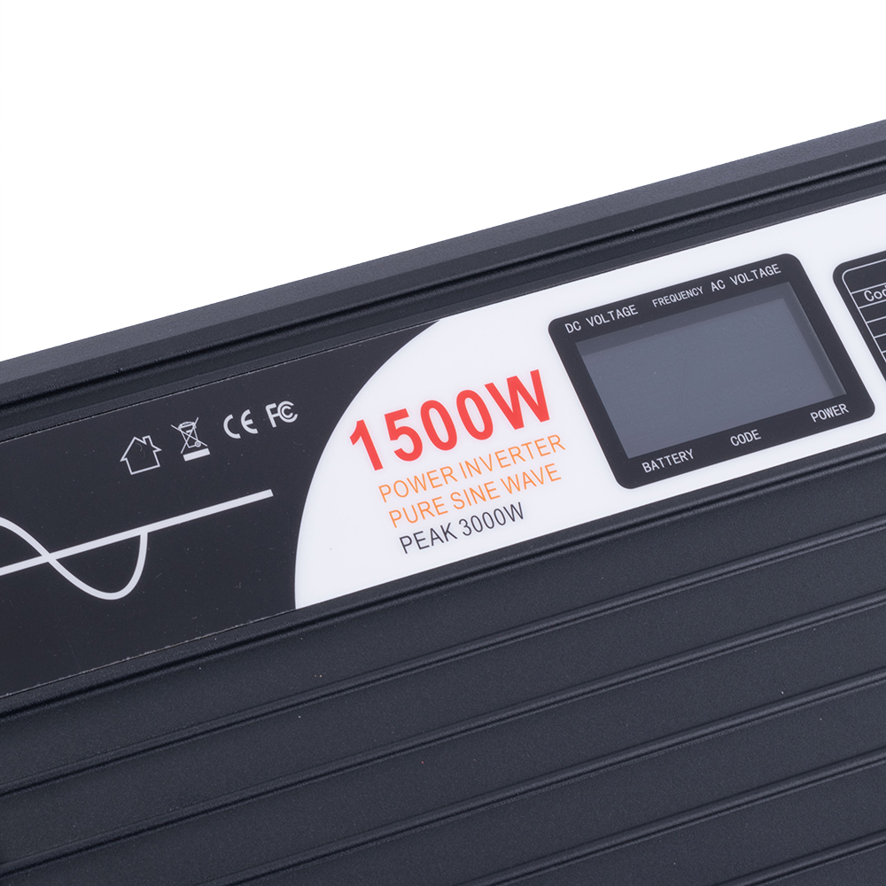 Инвертор 1500W 24V→230V чистая синусоида LCD (SP-1500L24V(LCD) – Swipower)