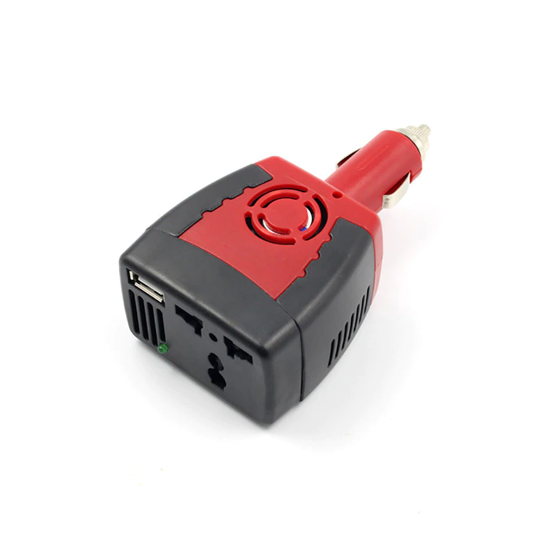 Автомобильный инвертор 150 Вт с  USB 0.5A/2.1A