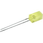 LED quadratisch 5х5mm gelb 590nm, 110° (L-1553YDT)