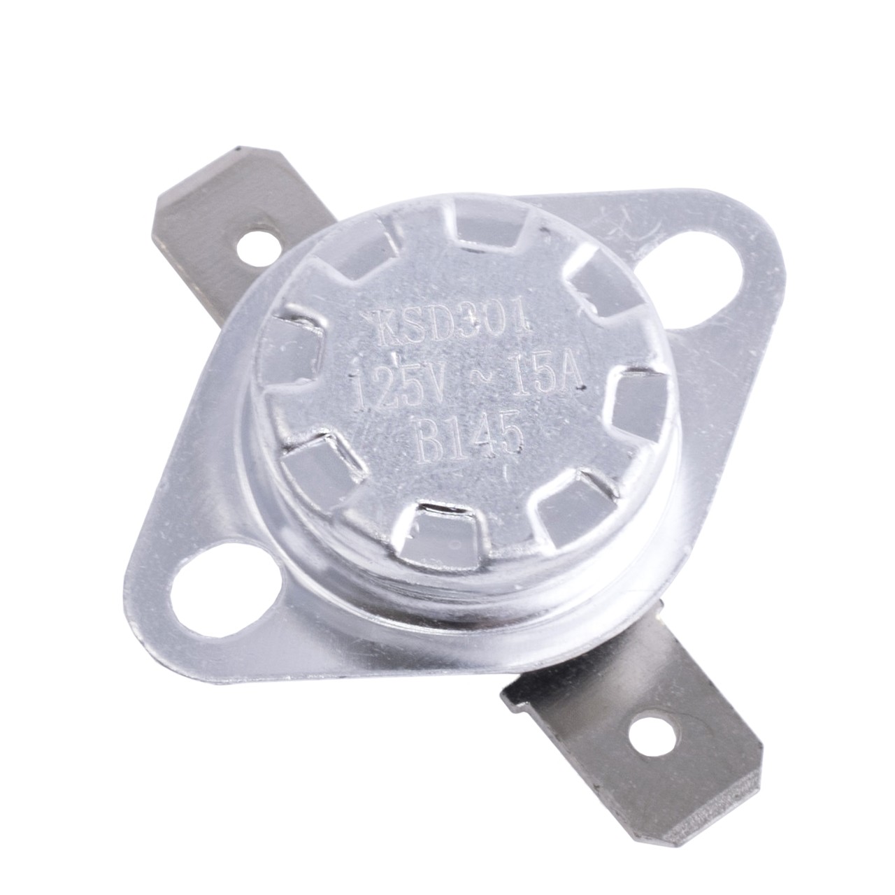 Термопредохранитель самовосстанавливающийся 15A/125V/145°C (KLS5-KSD301A-15A-145-BF1) Термопредохранитель самовосстанавливающийся 15A/125V/145°C (KLS5-KSD301A-15A-145-BF1)