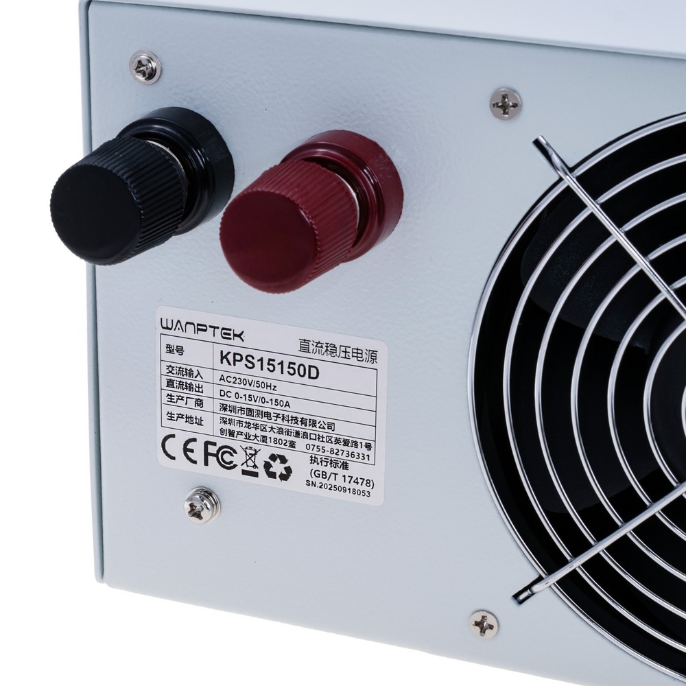 Labornetzteil einkanalig 15V/150A, KPS15150D