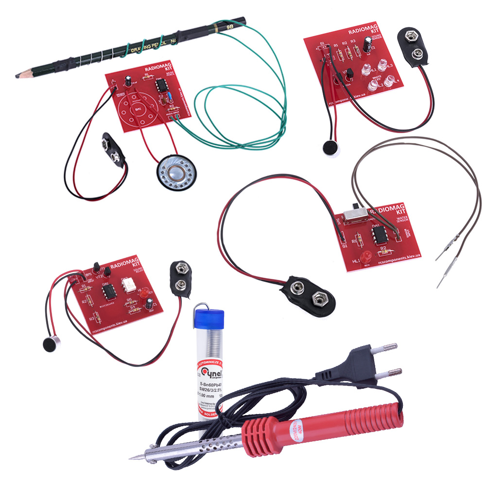 Radiomag kit наборы для пайки + (паяльник и припой в подарок)