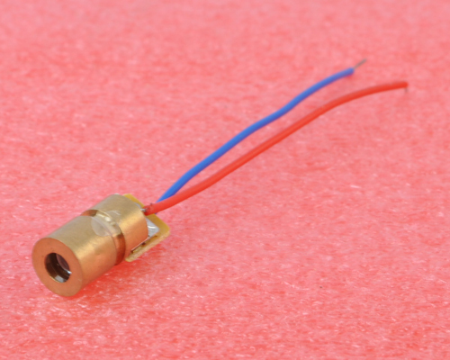 Mini 650nm 6mm 5V 5mW Laser Dot Diode Module Head WL Red(Laser-LED)