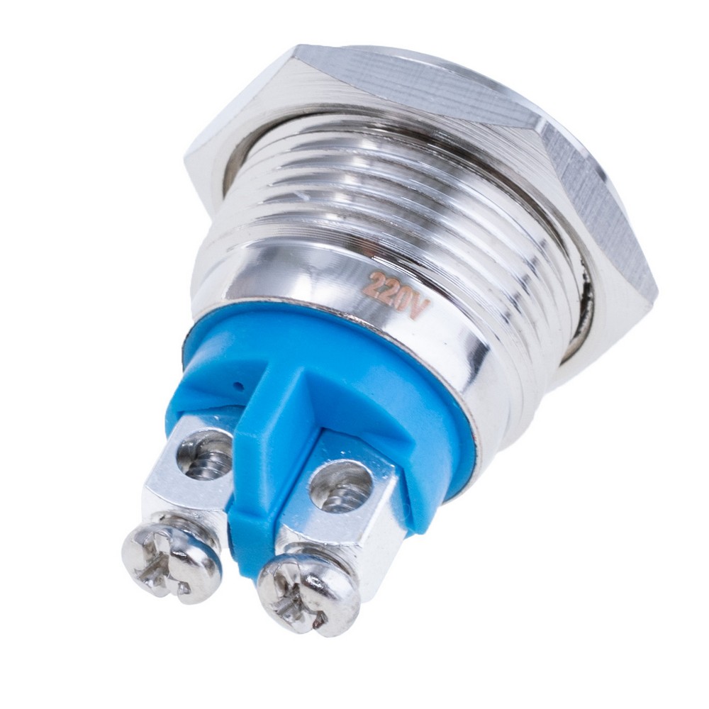 Anzeigeleuchte 16 mm mit roter Beleuchtung IP67, 220V, GQ16AS-D-3 220V RED Anzeigeleuchte 16 mm mit roter Beleuchtung IP67, 220V, GQ16AS-D-3 220V RED