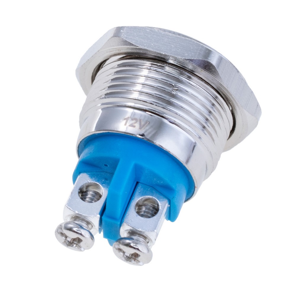 Anzeigeleuchte 16 mm mit gelber Beleuchtung IP67, 12V, GQ16AS-D-3 12V YELLOW Anzeigeleuchte 16 mm mit gelber Beleuchtung IP67, 12V, GQ16AS-D-3 12V YELLOW