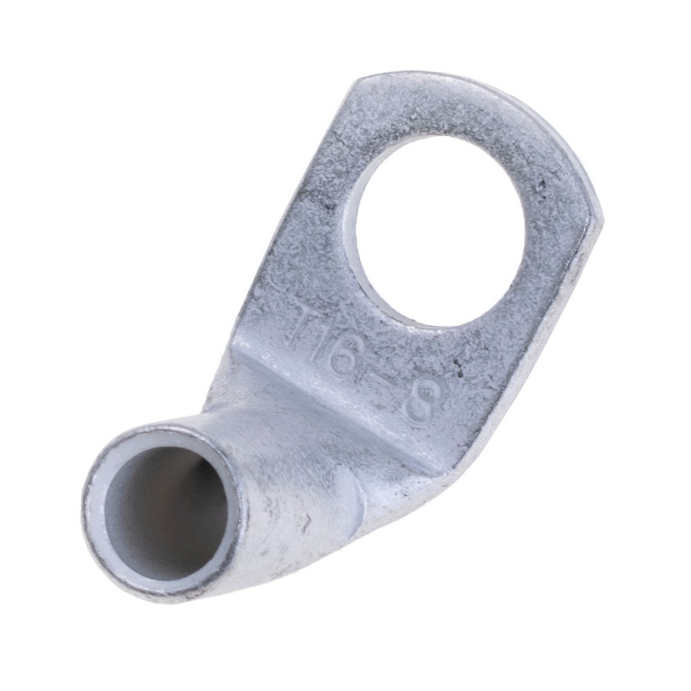 Kabel- Kabelschuh Ring-, gewinkelt, verzinnt Kupfer für Draht 16 mm², M8, LT16-8 Kabel- Kabelschuh Ring-, gewinkelt, verzinnt Kupfer für Draht 16 mm², M8, LT16-8