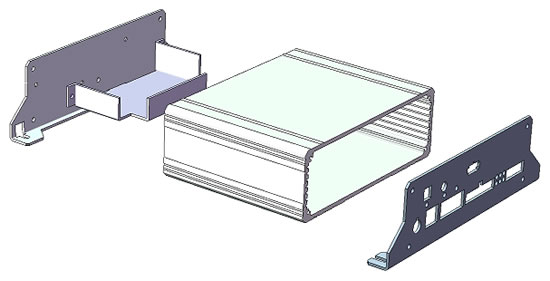 17-124А (Sanhe, Aluminium, 172х58х150mm) 17-124А (Sanhe, Aluminium, 172х58х150mm)