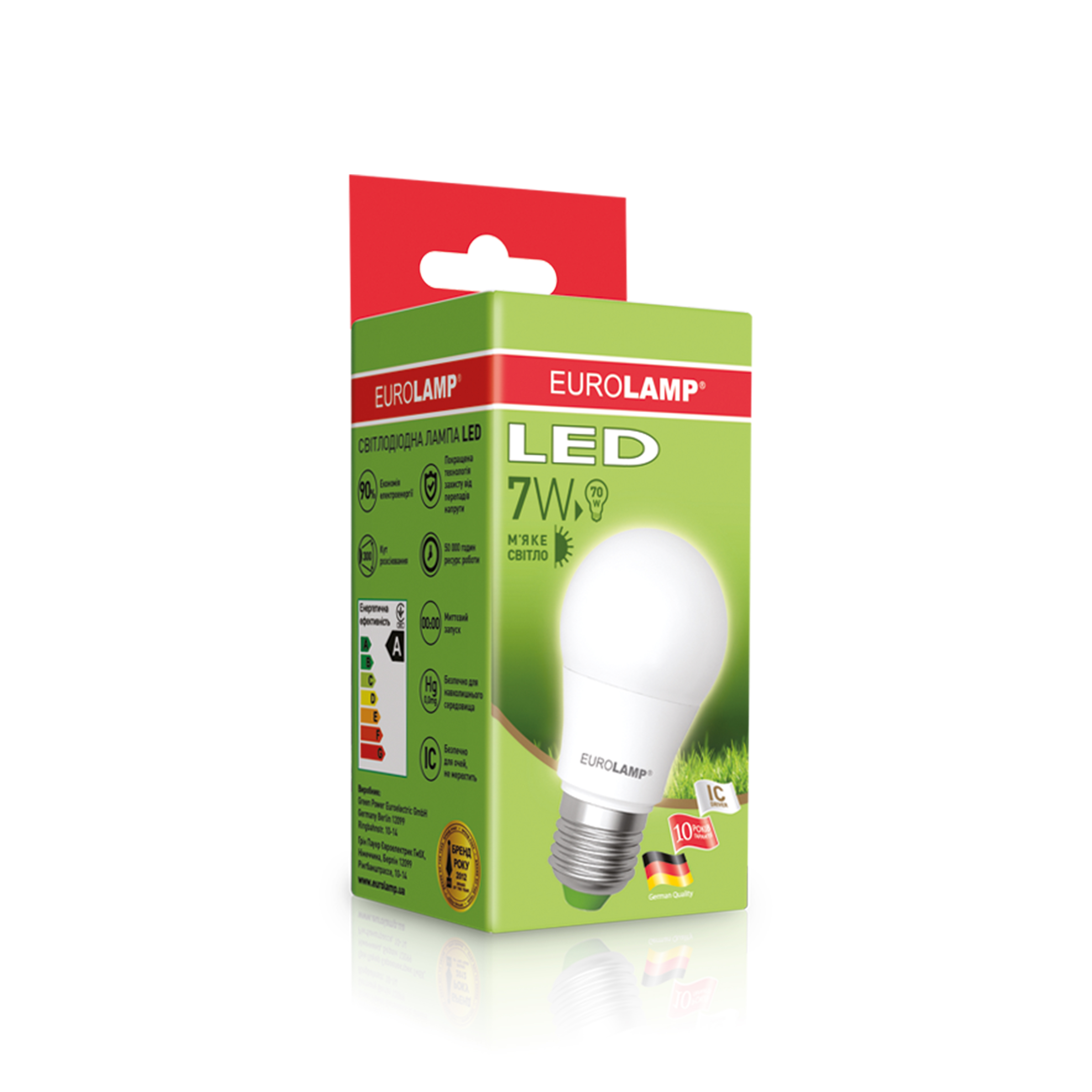 LED-A50-07274(D) LED Lampe 7 W, 4000К, Е27