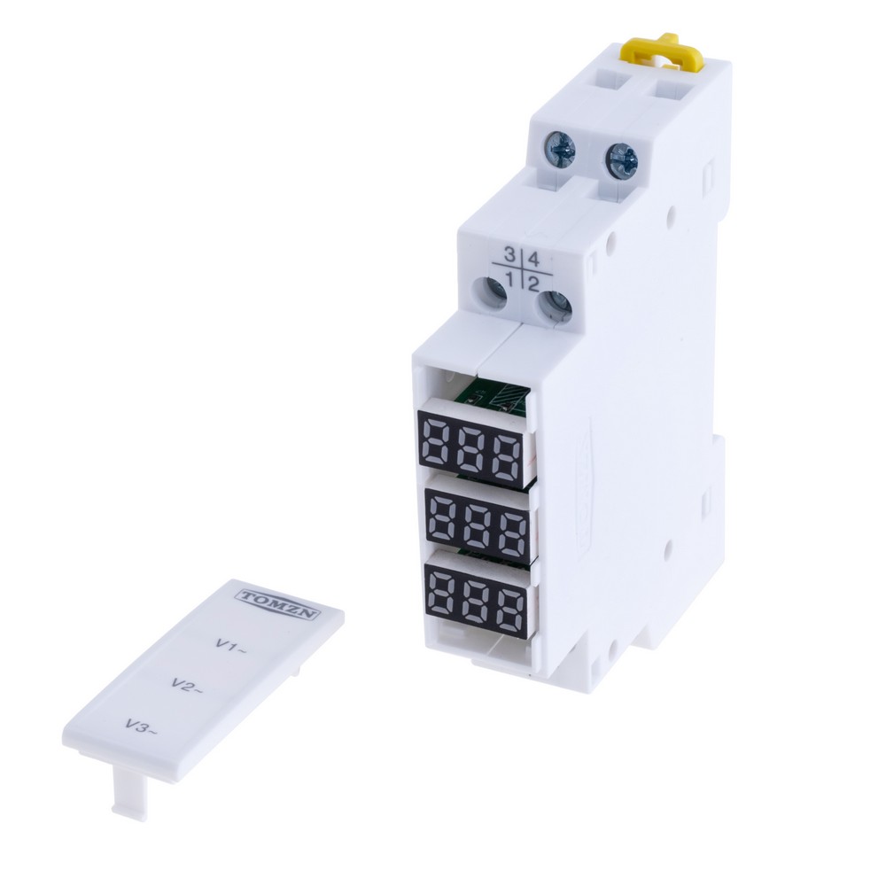 18mm Voltage Meter AC 40-500V TO-3V Not Transparent(TOMZN)