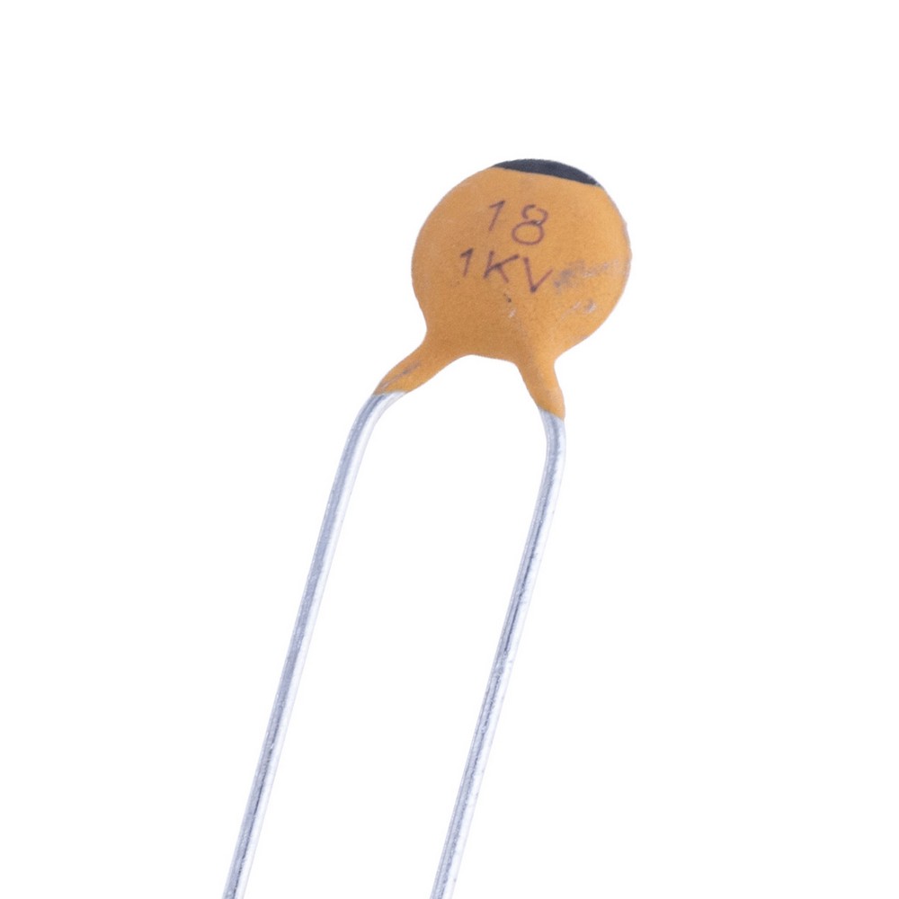 18pF 1kV NP0 J(+/-5%) D<=5,5mm (TN1K0180J-L516B-Hitano)