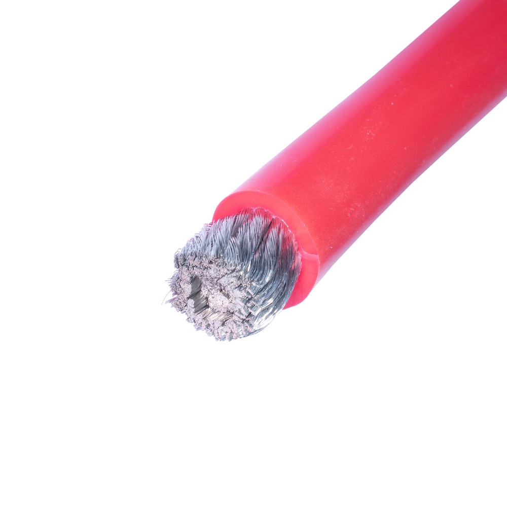 Силіконовий провід 1AWG (50mm²10000/0.08TS) червоний