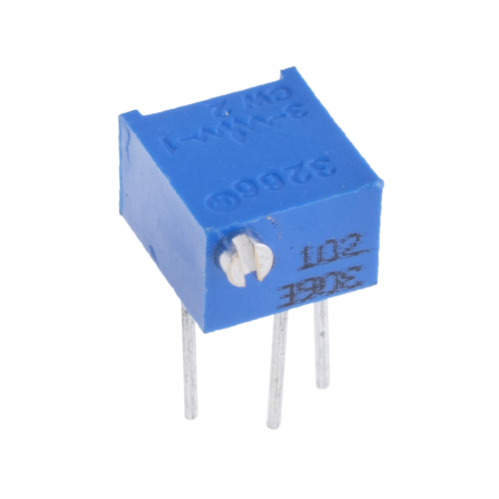 1 kOhm VTR-A-3266P-102 VTRons (потенциометр подстроечный многооборотный)