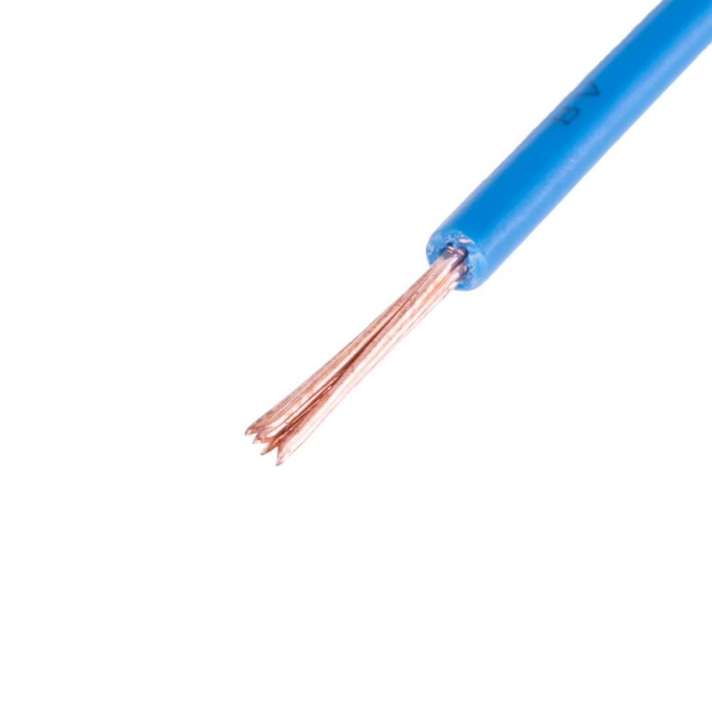 Провід багатожильний 1mm² (18AWG, 7xD0.43mm) синій Провід багатожильний 1mm² (18AWG, 7xD0.43mm) синій