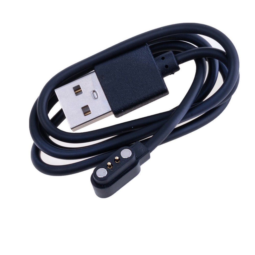 Магнітний роз'єм на проводі 1м. з USB-A 2 контакта, A0468-SPIN0540-2.54PH male witch wire