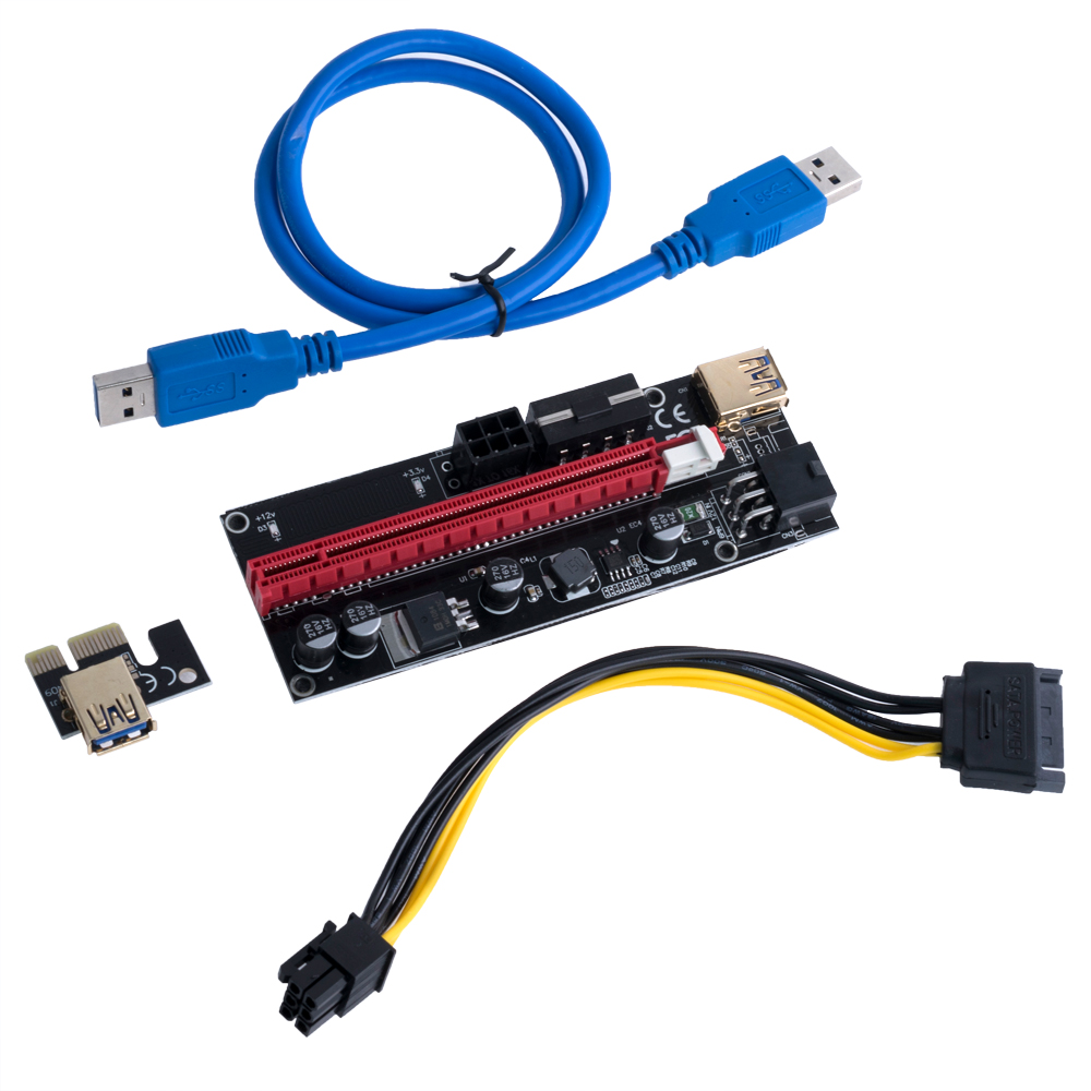 Райзер 1x to 16x PCI Express (Ver 009) Райзер 1x to 16x PCI Express (Ver 009)