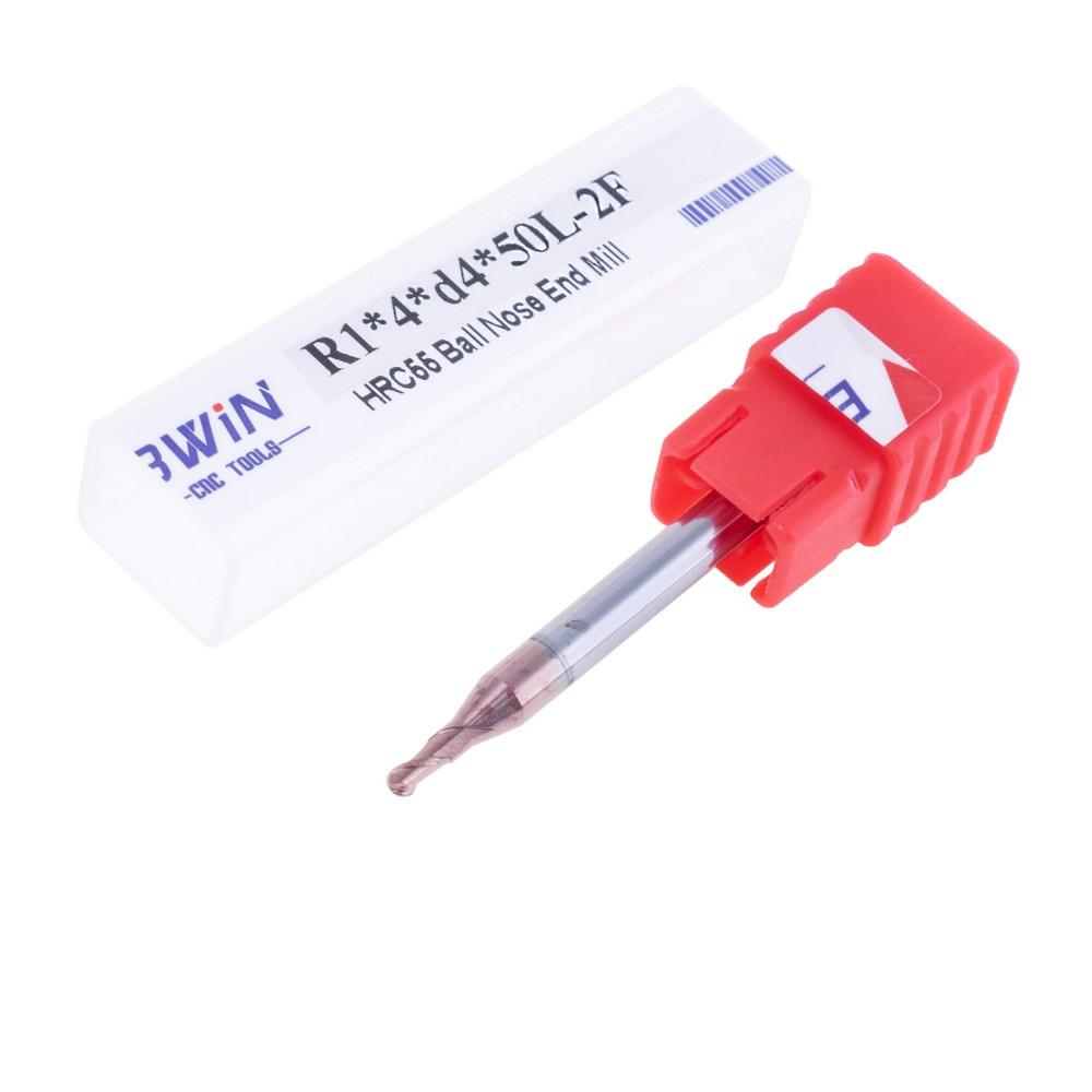 Фреза сферична 2-х західна R1*4*d4*50L